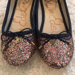Sam Edelman sparkly flats size Girls 4